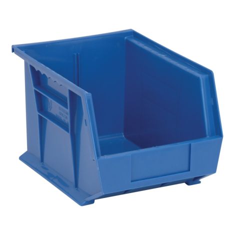 Ultra Stack & Hang Bin, 8-1/4"W x 7"H x 10-3/4"D, Blue, Case/Qty: 12