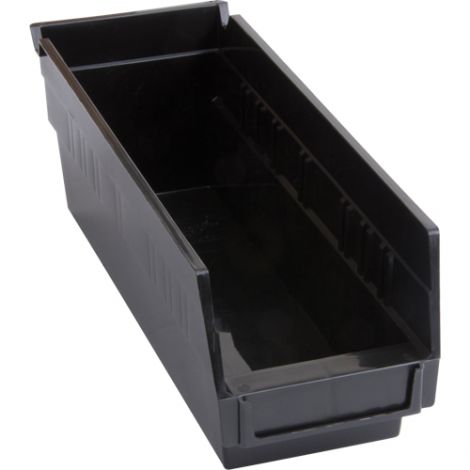 Recycled Shelf Bins - Outside Width: 11-1/8" - Outside Depth: 23-7/8" - Outside Height: 4" - Case/Qty: 12