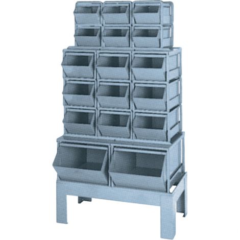 Pre-Engineered Bin Combination - 17-Compartment System