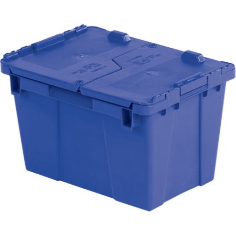 Flipak Polyethylene Plastic (PE) Distribution Container - Outside Dimensions Top: 15.2"L x 10.9"W - Case/Qty: 4