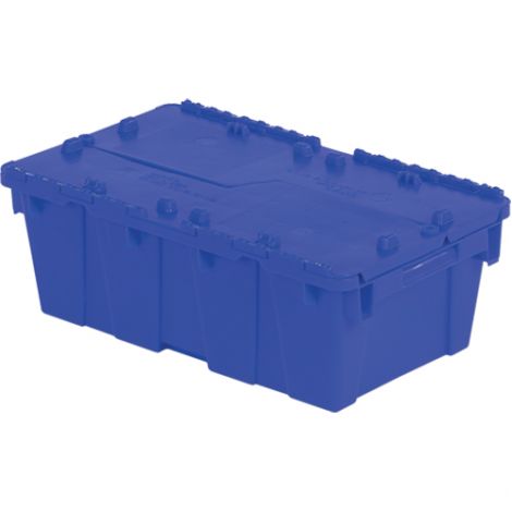 Flipak Polyethylene Plastic (PE) Distribution Container - Outside Dimensions Top: 19.7"L x 11.8"W - Case/Qty: 4