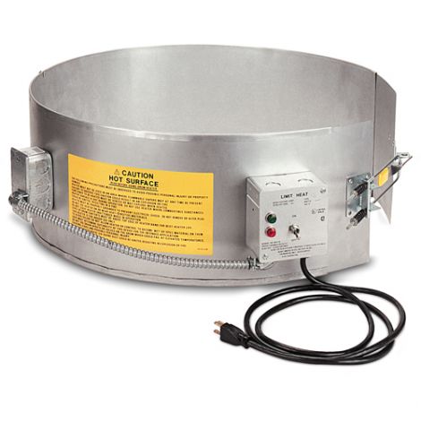 Plastic Drum Heaters - Fits Drum Size: 55 US gal (45.8 imp. Gal.) 