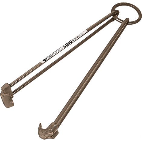 Horizontal Drum Lifting Hooks - Spark resistant - Drum Capacity: 55 US gal. (45 Imperial Gal.)