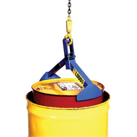 Drum/Overpack Lifter - Steel - Drum Capacity: 55 -85 US gal. (45 -70 Imperial Gal.)