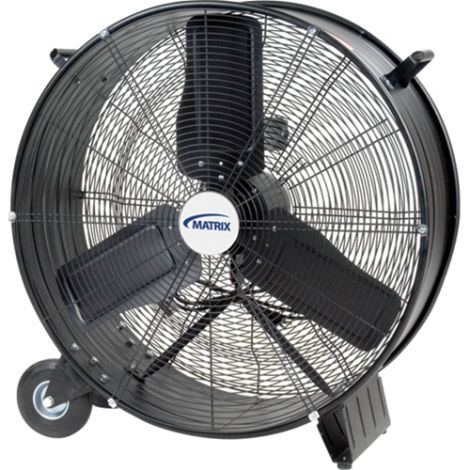 Light Industrial Direct Drive Drum Fans - Size: 28" 