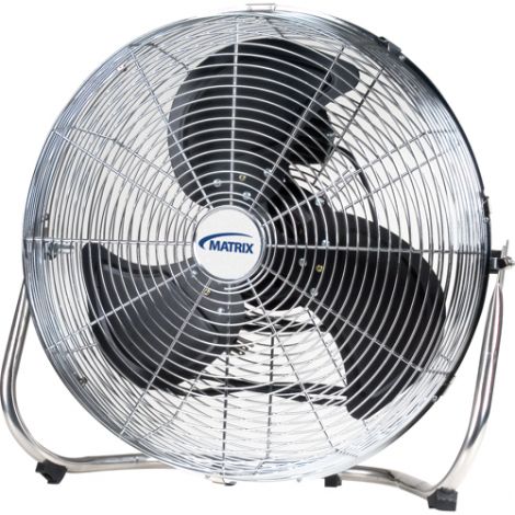 High Velocity Floor Fan - Diameter: 18"