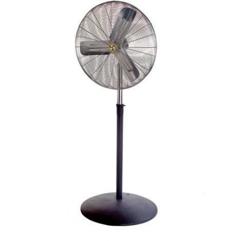 32" Industrial Air Circulating Fans - OSCILLATING - Type: Pedestal - No. of Speeds: 3