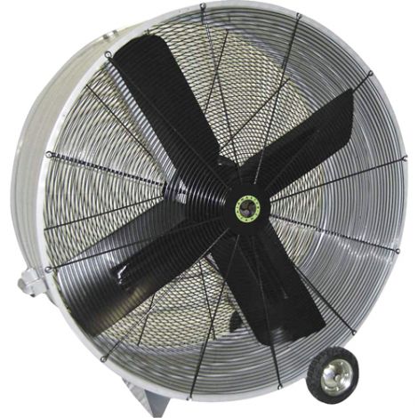 48" Belt Drive Drum Fans - 1 Speed