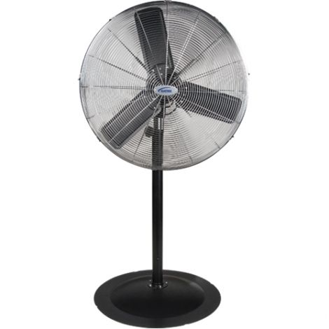 Non-Oscillating Pedestal Fan, Heavy-Duty, 2 Speed, 26" Diameter