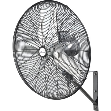 24" Oscillating Wall Fan - Type: Wall Mounted -  2 Speeds