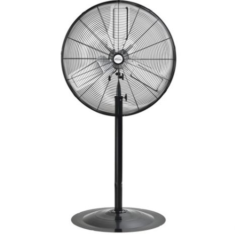 Non-Oscillating Pedestal Fan, Heavy-Duty, 2 Speed, 30" Diameter