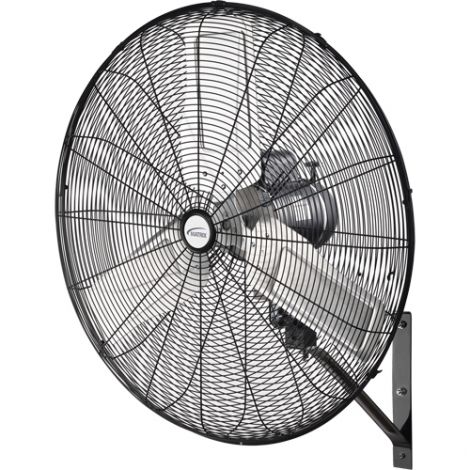 30" Oscillating Wall Fan - Type: Wall Mounted -  2 Speeds