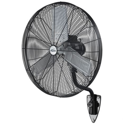 Heavy-Duty Oscillating Wall Fan, Heavy-Duty, 30" Dia., 3 Speeds