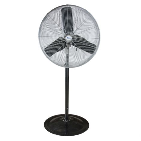 Outdoor Oscillating Pedestal Fan, Heavy-Duty, 3 Speed, 30" Diameter