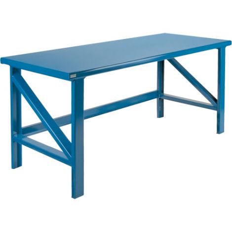 Extra Heavy-Duty Workbenches, All-Welded, Static, 72"W x 36"D  x 34"H, Capacity 5000 LBS. 