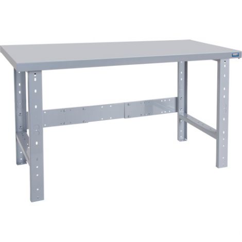 Pre-Designed Workbench, Steel Wood Filled Top, 60"W x 30"D x 34"H, 2500 lbs. Capacity