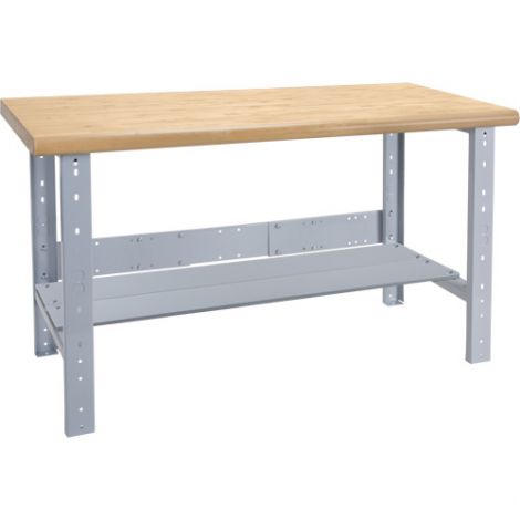 Pre-Designed Workbench, Laminated Wood Top, 60"W x 30"D, 34"H, 2500 lbs. Cap.