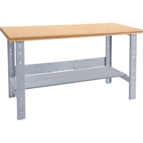 Pre-Designed Workbench, Shop Top. 60"W x 30"D x 34"H, 2500 lbs. Capacity