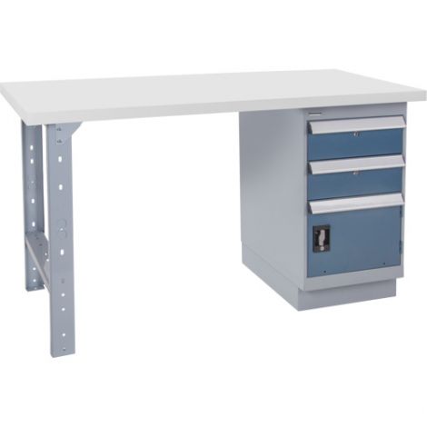 Pre-designed Workbench - Capacity: 2500 lbs. - Configuration: Drawers - Height: 34" - Width: 60"