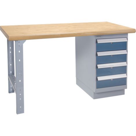 Pre-designed Workbenches - Capacity: 2500 lbs. - Configuration: Drawers - Height: 34" - Width: 60"