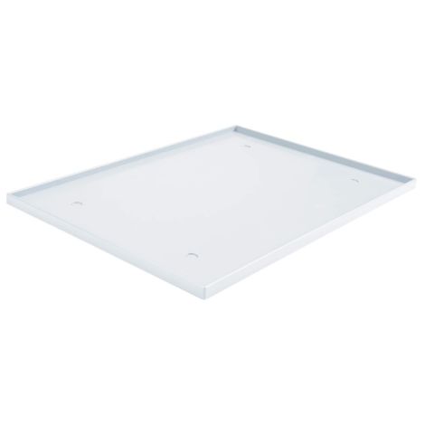 Locker Base Insert, Fits Locker Size 12" x 15", Light Grey, Plastic, Case/Qty: 4