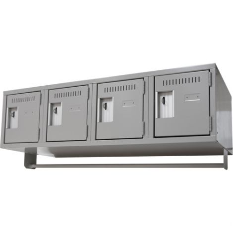 Wall Hung Lockers With Coat Bar! Ships Free