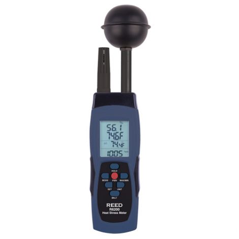 Wet-Bulb Globe Temperature (WBGT) Heat Stress Meter