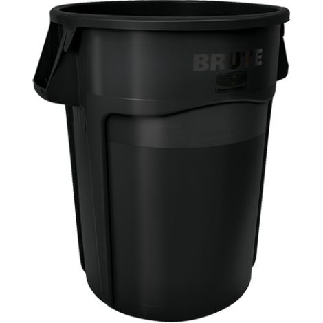 BRUTE ® 44-Gallon Round Containers - Colour: Black 