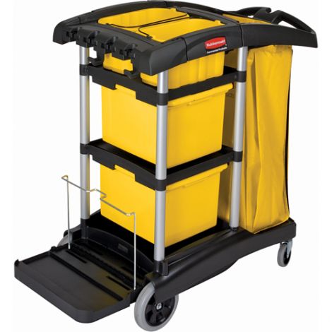 Microfibre Janitor Carts 