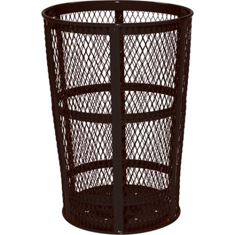 Street Baskets - Capacity: 45 US gal. - Colour: Black