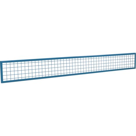 Wire Mesh Partition Panel - Dimensions: 8'W x 1'H