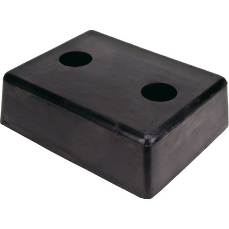 Molded Dock Bumpers - 13"W x 4"D x 10"H - Case/Qty: 2