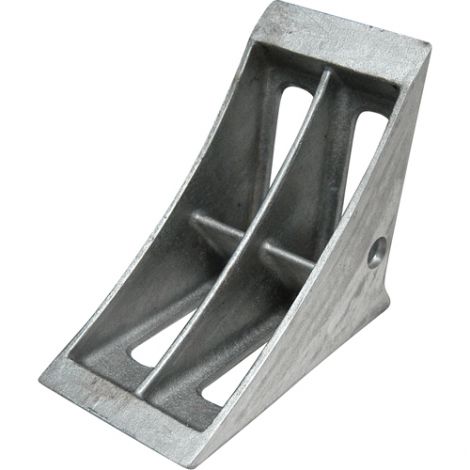 Double-Sided Aluminum Chocks - Width: 9.5"/9-1/2"