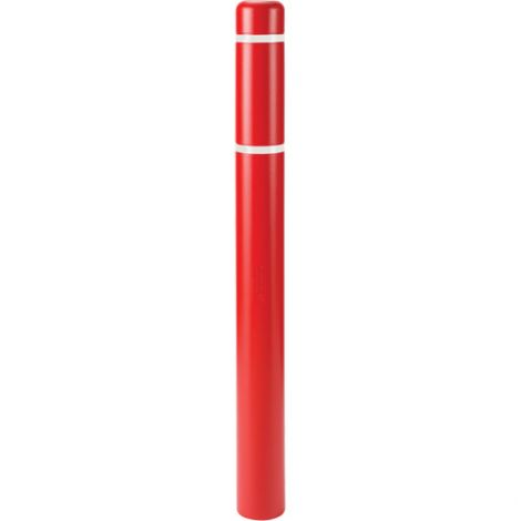 Polyethylene Bollard Cover - Fits Bollard Length: 52" - Fits Bollard Diameter: 6-3/5" - Case/Qty: 1