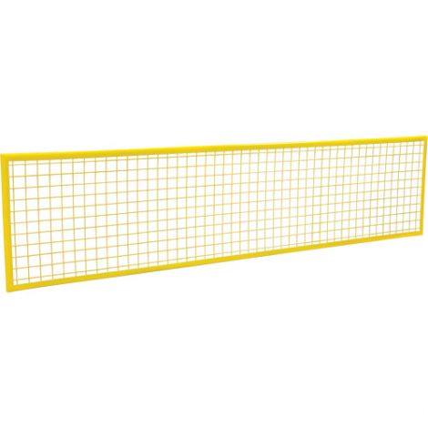 Wire Mesh Partition Panel - Dimensions: 8'W x 2'H