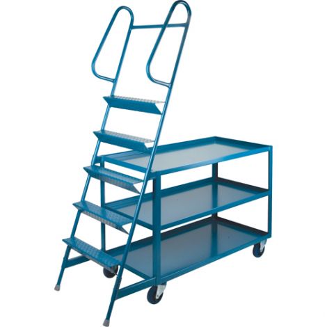 Stock Picking Carts - 24"W x 36"D - 5 Step