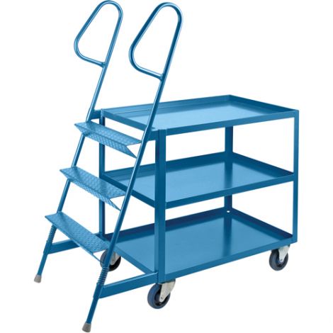 Stock Picking Carts - 24"W x 36"D - 3 Step