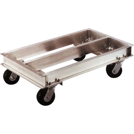 Heavy-Duty Aluminum Dollies - Platform Dimensions: 24"L x 42"W