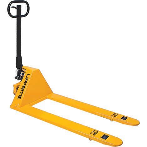 Ultra Low Profile Hydraulic Pallet Trucks, 48"L x 27"W, 5000 lbs. Cap.