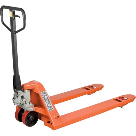 Heavy-Duty Hydraulic Pallet Truck - Fork Length: 48" - Frame Width: 27"