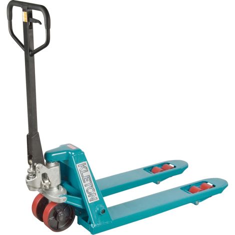 Heavy-Duty Hydraulic Pallet Truck, Steel, 36"L x 20-1/2"W, 6600 lbs. Capacity