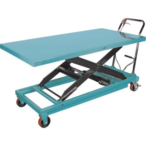 Hydraulic Scissor Lift Table - Platform Dimensions: 63"L x 31-7/8"W