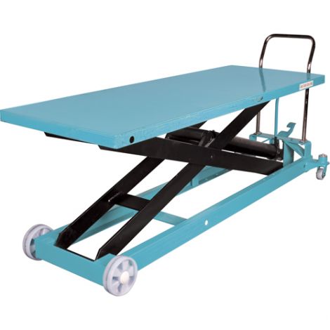 Hydraulic Scissor Lift Table - Platform Dimensions: 80-1/8"L x 29-1/2"W