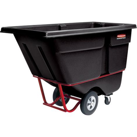 Rubbermaid® Polyethylene Tilt Truck - Capacity: 1/2 cu. yd. / 850 lbs.