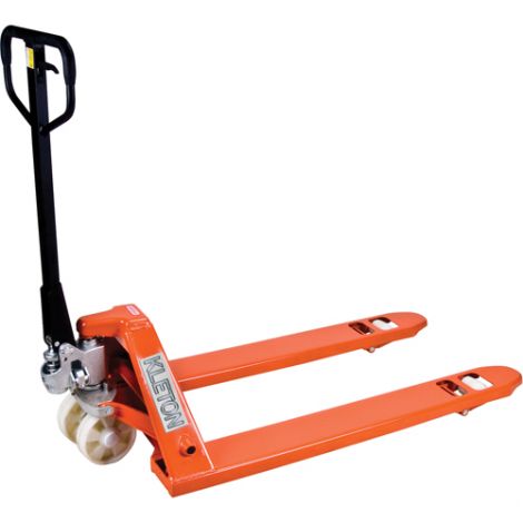 Heavy-Duty Hydraulic Pallet Truck - Capacity: 5500 lbs.