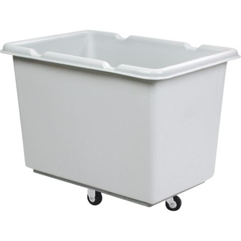 Startcarts™ Box Truck - Capacity: 19 cu. Ft. / 800 lbs. - Overall Length: 43" - Caster Placement: Diamond Tilt