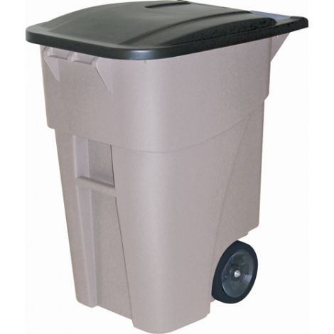 BRUTE® Roll Out Containers - Capacity: 50 US gal. - Grey