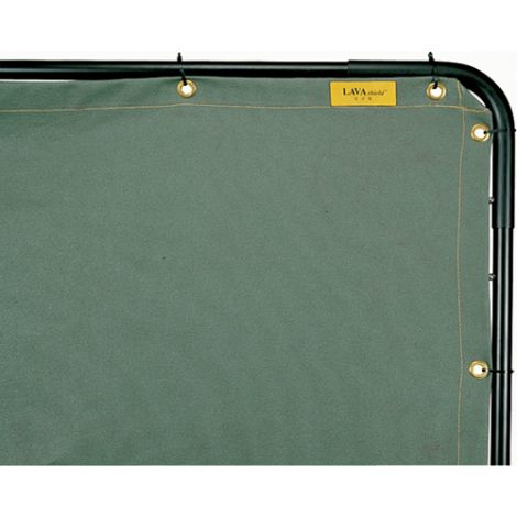 Welding Screen and Frame, Olive, 6' x 6'