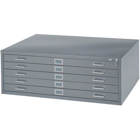 Steel Plan Files - No. of Drawers: 5 - 40-3/8"W x 29-3/8"D  x 16-1/2"H 