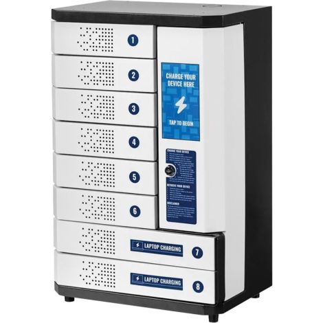 KwikBoost® 8-Bay Self-Service Charging Locker